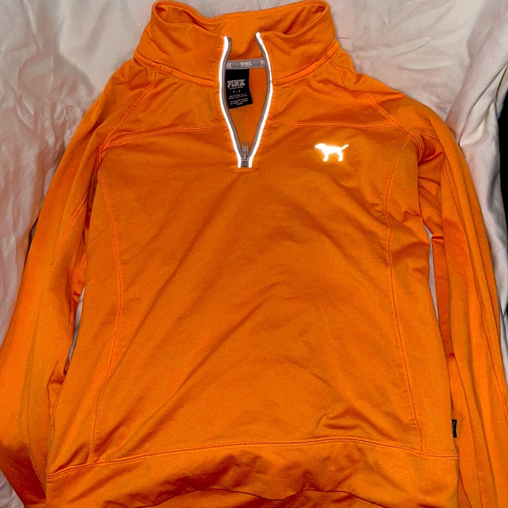 Orange pink jacket